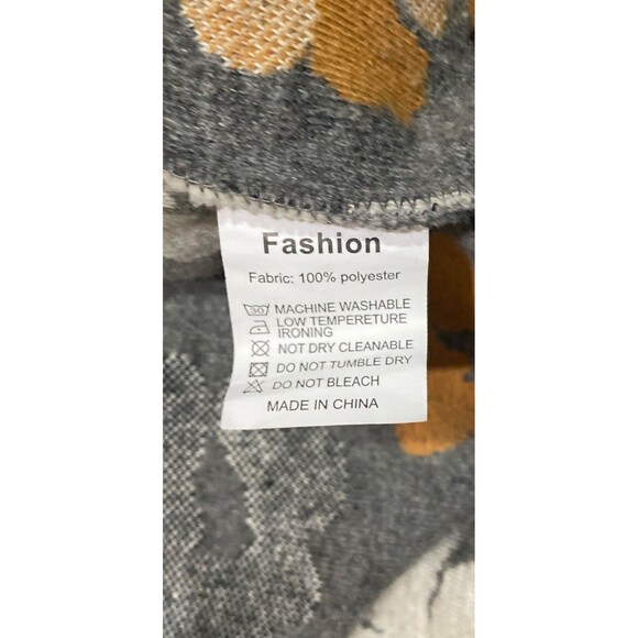 Women's Floral 3D Vintage Cropped Bomber Jacket sweater Fall Size S - Picture 7 of 8